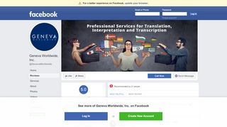 
                            6. Geneva Worldwide, Inc. - Reviews | Facebook