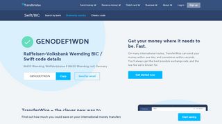 
                            9. GENODEF1WDN BIC / SWIFT Code - Raiffeisen-Volksbank ...