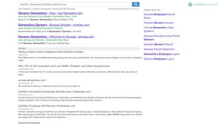 
                            6. GenServ Genesishcc Employee Self Services | findarticles.com