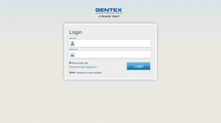 
                            3. Gentex Login