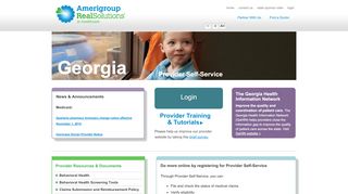 
                            9. Georgia | Providers – Amerigroup