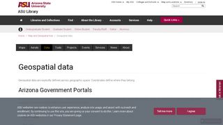 
                            1. Geospatial data | ASU Library