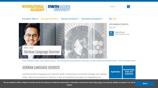 
                            4. German Language Courses - RWTH International Academy ...