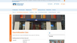 
                            7. Geschäftsstelle Calw - Raiffeisenbank im Kreis Calw eG