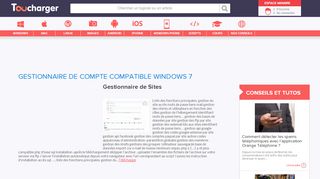 
                            8. Gestionnaire de compte compatible windows 7 - …