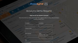 
                            8. Get a Custom Demo - go.acculynx.com