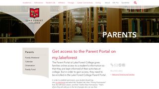 
                            8. Get access to the Parent Portal on my.lakeforest | Parents | Lake ...