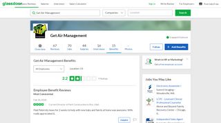 
                            4. Get Air Management Employee Benefits and Perks | Glassdoor