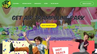 
                            3. Get Air Trampoline Park - The Best Indoor Entertainment Around