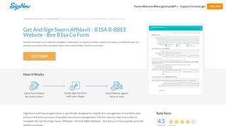 
                            4. Get And Sign Sworn Affidavit - B1SA B-BBEE Website - Bee ...