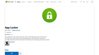 
                            1. Get App Locker - Microsoft Store