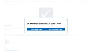 
                            6. Get APRIO - Microsoft Store en-CA