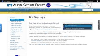 
                            7. Get Data / Get Started / First Step: Log In | Alaska Satellite ...