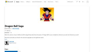 
                            8. Get Dragon Ball Saga - Microsoft Store