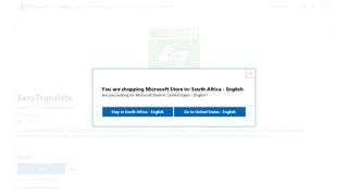 
                            8. Get EasyTranslate - Microsoft Store en-ZA