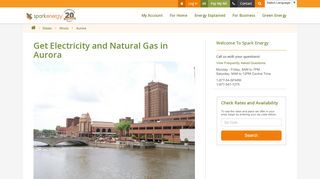 
                            6. Get Electricity and Natural Gas in Aurora - Spark Energy