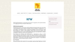 
                            5. GET FiT Uganda - KfW