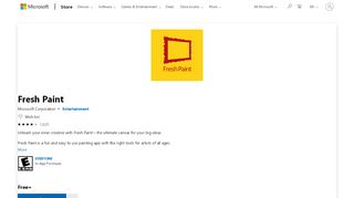 
                            7. Get Fresh Paint - Microsoft Store