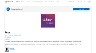
                            7. Get Fuze - Microsoft Store