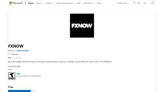 
                            7. Get FXNOW - Microsoft Store