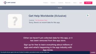 
                            8. Get Help Worldwide (Xclusive) App Ranking and Store Data ...