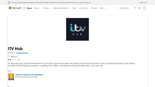 
                            6. Get ITV Hub - Microsoft Store en-GB
