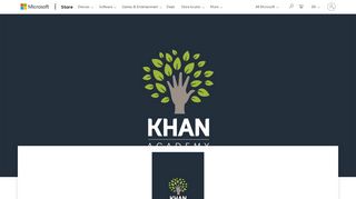 
                            5. Get Khan Academy - Microsoft Store