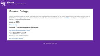 
                            5. GET - Login - Emerson College - Cbord