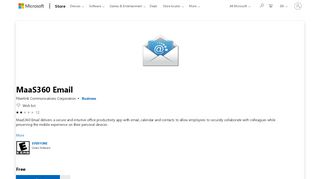 
                            6. Get MaaS360 Email - Microsoft Store