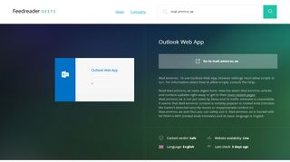 
                            7. Get Mail.ammroc.ae news - Outlook Web App