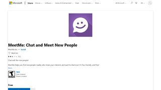 
                            9. Get MeetMe: Chat and Meet New People - Microsoft Store