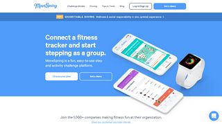 
                            7. Get MoveSpring - A Fitness Tracker Platform for Corporate ...