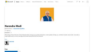 
                            3. Get Narendra Modi - Microsoft Store