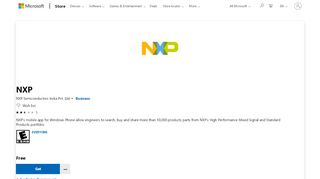 
                            8. Get NXP - Microsoft Store