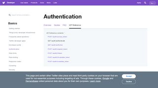 
                            4. GET oauth/authenticate — Twitter Developers