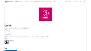 
                            1. Get OMNi - Microsoft Store