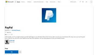 
                            9. Get PayPal - Microsoft Store