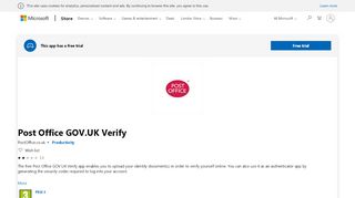 
                            7. Get Post Office GOV.UK Verify - Microsoft Store en-GB