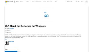 
                            6. Get SAP Cloud for Customer for Windows - …