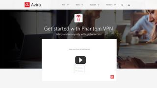 
                            2. Get started with Avira Phantom VPN