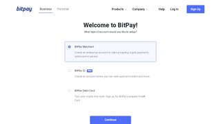 
                            1. Get Started with BitPay