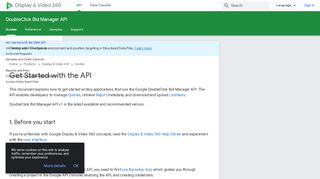 
                            2. Get Started with the API - Google Developers