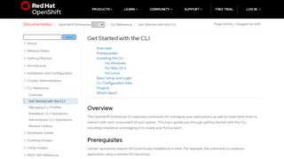 
                            9. Get Started with the CLI | CLI Reference | OpenShift Enterprise 3.2