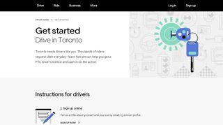 
                            2. Get Started With Uber In Toronto | Uber | Uber