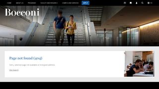 
                            6. Get the Job in E-Learning - Bocconi University Milan