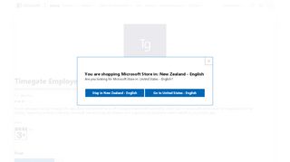 
                            9. Get Timegate Employee - Microsoft Store en-NZ