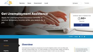 
                            6. Get Unemployment Assistance | The State of New York