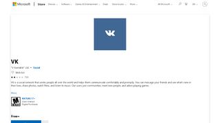 
                            7. Get VK - Microsoft Store