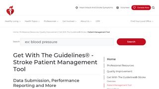
                            2. Get With The Guidelines® - Stroke Patient Management Tool ...