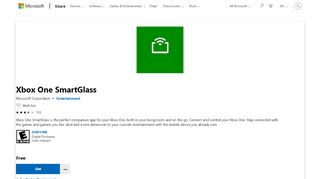 
                            4. Get Xbox One SmartGlass - Microsoft Store